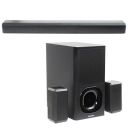 Panasonic 400W 5.1 Ch Sound Bar with 3D Surround Sound Speaker System (SC-HTS400GWK, Black)...