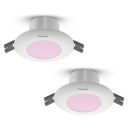 Panasonic 5 Watt Deep Junction Downlighter, Pack of 2 - (Blue, PDLM3405P-2)...