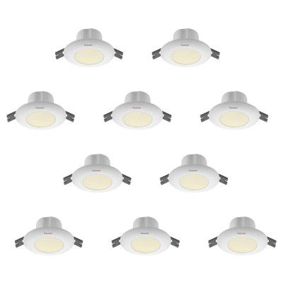 Panasonic 5 Watt Deep Junction Downlighter, Round LED Junction Downlight (Warm White, PDLM34053-10)