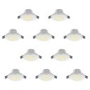 Panasonic 5 Watt Deep Junction Downlighter, Round LED Junction Downlight (Warm White, PDLM34053-10)...
