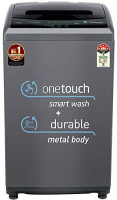 Panasonic 6 Kg 5 Star Fully-Automatic Top Load Washing Machine (NA-F60LF1HRB)