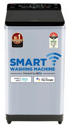 Panasonic 7.5 Kg Wifi Built-In Heater Fully-Automatic Top Loading Smart Washing Machine (NA-F75V10LRB)