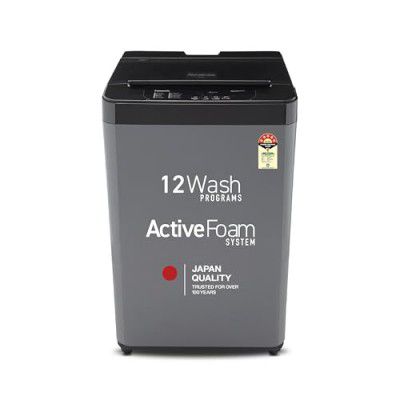 [2025 Model] Panasonic 7 Kg 5 Star Fully-Automatic Top Load Washing Machine (2025 Model, NA-F70LF4CRB, Charcoal Inox Grey)