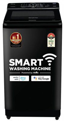 Panasonic 8 Kg Wifi  Fully-Automatic Top Loading Smart Washing Machine (NA-F80X10PRB)