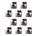 Panasonic 9 Watt Motion Sensor Led B22D Bulb with 3 Mtr Radius Sensor Area, Auto Off After 15 Sec Comes with 30000 Bh Life and 1 Yr Warranty (Pack of 10)...
