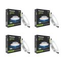 Panasonic 9W LED Concealed Downlight for Ceiling | LED Deep Junction & Concealed Box Light (Cool White, PDLM15097R1-PK4)...