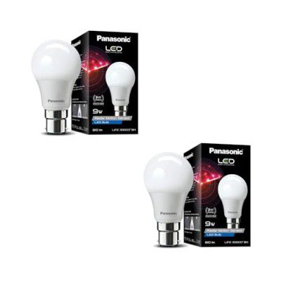Panasonic 9W Motion Sensor Bulb | 9 Watt Radar LED Bulb for Home | B22 Motion LED Bulb