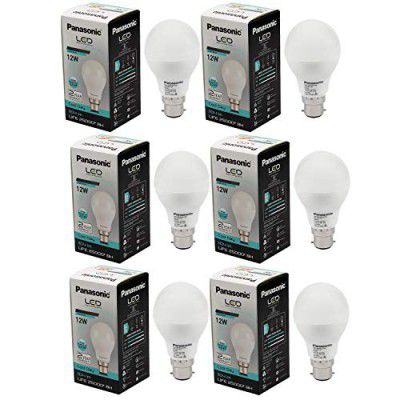 Panasonic B22 led Cool Day Light Bulb (12W) [Pack of 6]