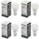 Panasonic Base B22 7-Watt LED Bulb (Pack of 4, Cool Day Light)...