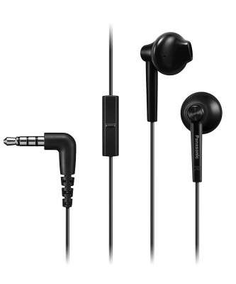 Panasonic BASS Boost Wired Earphone with in-Line Mic and Remote, RP-TCM55E