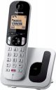 Panasonic KX-TGC250 Digital Wireless Telephone Cordless Landline Phone (Sliver Black ) Cordless Landline Phone (Silver)