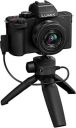 Panasonic Lumix G100 4K Mirrorless Vlogging Camera (Black) with Tripod Grip & 12-32mm Lens, Micro Four Thirds Sensor, Flip Screen, 5-Axis Image Stabilization, 4K 24p 30p Video (DC-G100VGW-K)...