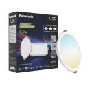 Panasonic Plastic 10W Tri Colour Led Round Downlight|Tri Colour Ceiling Light for Home|10 Watt Ceiling Light (Cool, Natural&White - Pdlm0110Cnw)...