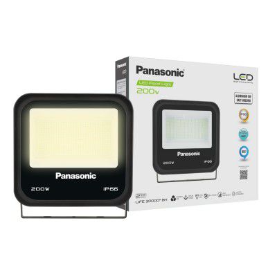 Panasonic Plastic 200 Watt Outdoor Waterproof Flood Light - (Warm White - PFLM24MN3)