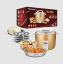 Panasonic 1.8 Litres 660 Watt Rice Cooker (SR-W18GH (CMB), Metallic Gold)...
