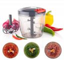 PANCA 900ml Big Chopper Vegetable Cutter, Onion Chopper, Cutter – 3 Stainless Steel Blades...