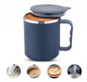 PANCA Coffee Mug with Lid Insulated Stainless Steel for Tea Milk Mug Inner Stylist Double Wall Cup for Home Office Restaurant Use Gift Pack of 1...
