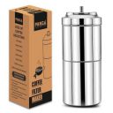 PANCA South Indian Filter Coffee Maker 200 ML,2-4 Cups Stainless Steel Coffee Maker, Decoction Maker...