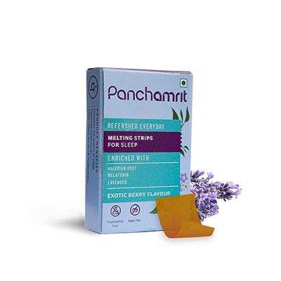 Panchamrit Oral Melting Strips for Sleep - 30 (Pack of 1)