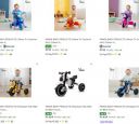 Flipkart : Upto 74% OFF - Panda Baby Products Tricycles...