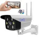 Panoramic 4G 3MP Sim-Based Wireless Outdoor Bullet CCTV Camera | Two-Way Talk | Supports 128GB SD Card...