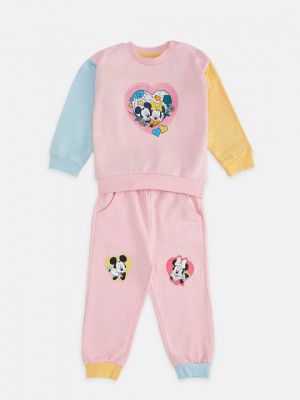 Pantaloons Baby Girls Multicoloured Printed Sweatshirt
