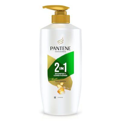 Pantene Advanced Hairfall Solution, 2in1 Silky Smooth Care Shampoo + Conditioner, 650ML