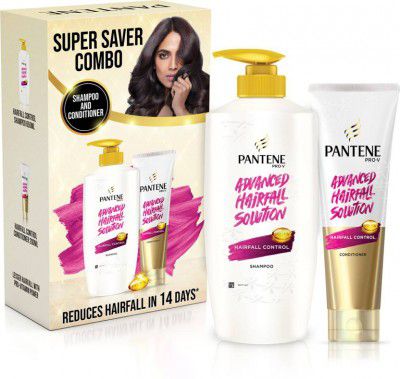 PANTENE Hair Fall Control Shampoo Plus Conditioner (2 Items in the set)