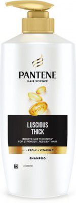 PANTENE Hair Science Luscious Thick Shampoo with Vitamin C - 650 ml