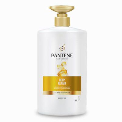 Pantene&nbsp; Hair Science Deep Repair Shampoo 1Ltr with Pro-Vitamins & Vitamin B to repair & protect severely damaged hair,for all hair types, shampoo for women & men, shampoo for damaged hair