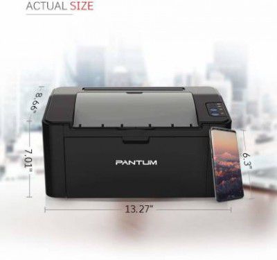 PANTUM P2518 22ppm A4 23ppm Letter Single Function WiFi Monochrome Laser Printer (Ink Cartridge)