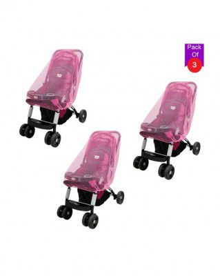 PAOLA JEWELS Pack of 3 Stroller Mosquito Nets
