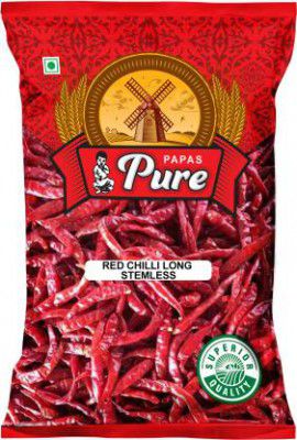 PAPAS Guntur Red Chilly Stemless (100 g)