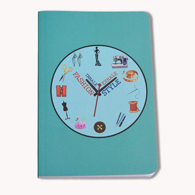 Papboo A5 Unruled Fashion, Style, Notebook - (Matte Finished Cover, 120 Pages, 80 GSM, Round Edges) Journal Diary