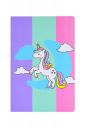 Papboo Ruled A5 Unicorn Soft Bound Notebook (Matte Finished Cover, 120 Pages, 80 GSM, Round Edges)...