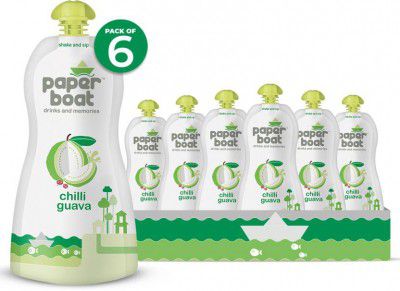 Paper boat Juice - Chilli Guava (6 x 0.2 L)