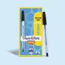 PAPER MATE INKJOY 100ST Ball Pen 12x Black...