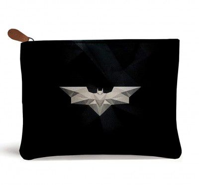 Paper Plane Design Canvas Multipurpose Zipper Pouch