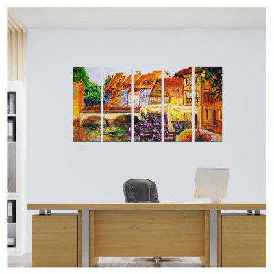PAPER PLANE DESIGN Large Size Wall Decor Painting (F)