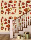 Paper Plane Design Peel and Stick Wallpaper (Self Adhesive) for Kitchen (45- SqFt)...