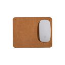 PAPER PLANE DESIGN Precision Leather Anti Skid Mouse Pad (Beige) (Pack of 5)...