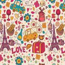 Paper Plane Design Premium Self Adhesive Sticker Wallpaper (57 SQ FT)...