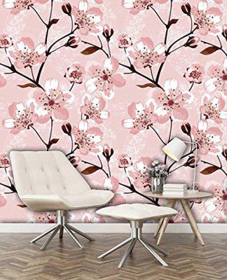Paper Plane Design Self Adhesive Sticker Wallpaper (57 sq ft) Design 43