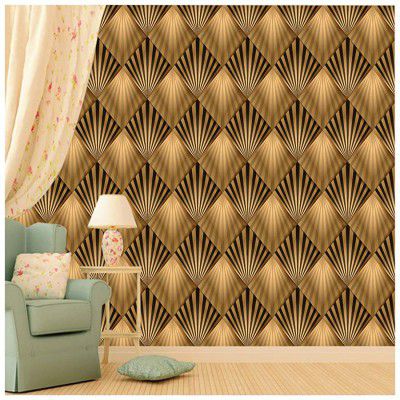 Paper Plane Design Wallpaper Self Adhesive Sticker Theme Floral Printed Multicolour- 10 Square Feet 16 X 90 inch X 1 Roll