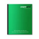 Papergrid Notebook - Short Book (19 cm x 15.5 cm), Four Line, 72 Pages, Soft Cover - Pack of 12...