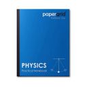 Papergrid Practical Notebook - Physics, 28 cm x 22 cm, 140 Pages, Hard Cover - Pack of 6...