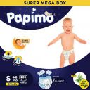 Papimo Baby Diaper Pants with Aloe-vera & Super Lock Gel - 234 Count, Small...