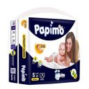 Papimo Baby Diaper Pants with Aloe Vera, Small (4 - 8 kg), 78 Count...