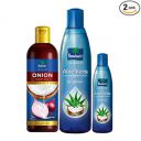 Parachute Advansed Aloe Vera - 250ml + 75ml Pack & Onion Hair Oil, Hair Growth Oil & Reduces hairfall , 200ml...