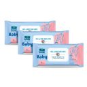 Parachute Advansed Baby | Face & Body Baby Wipes | 72 wipes * Pack of 3...